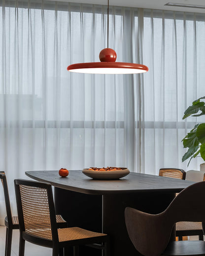 Lampe Suspendue Design Minimaliste - Hängelampe LED avec Ajustement de Hauteur et Éclairage Chaud, Neutre ou Froid