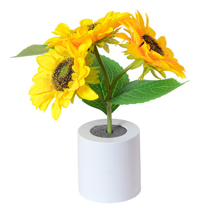 Lampe Tournesol Lumineuse – Éclat Naturel et Élégance Florale