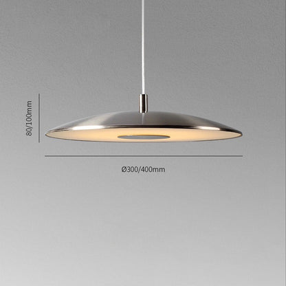 Lampe Suspended LED Design Nordic Moderne – Éclairage Élégant en Fer et Nickel