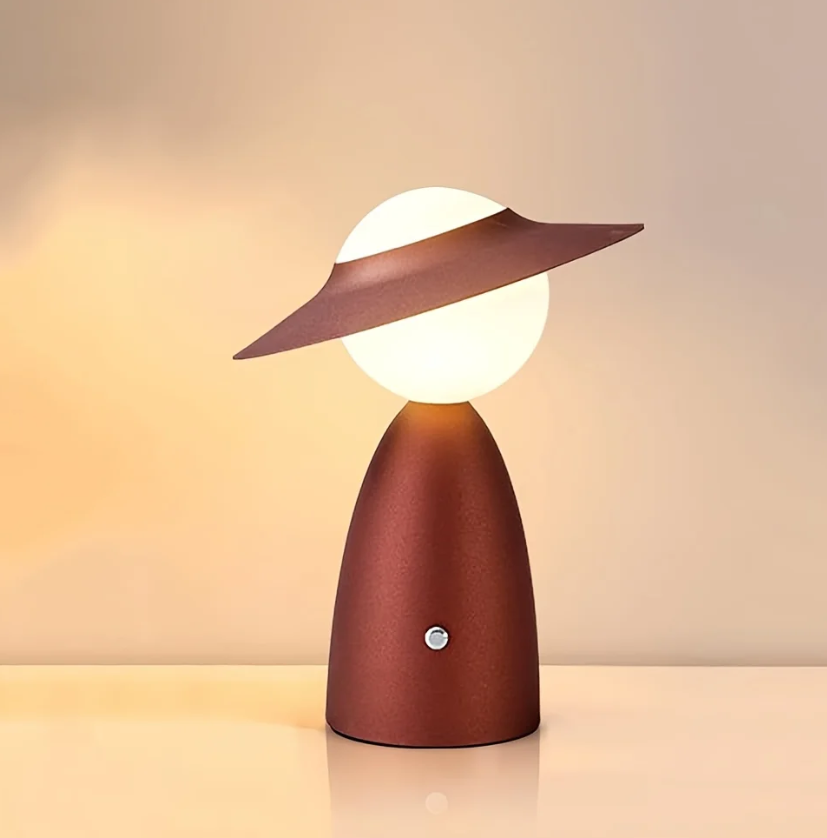 Lueur Tactile – Lampe de Table LED Sans Fil avec Fonction Rechargeable