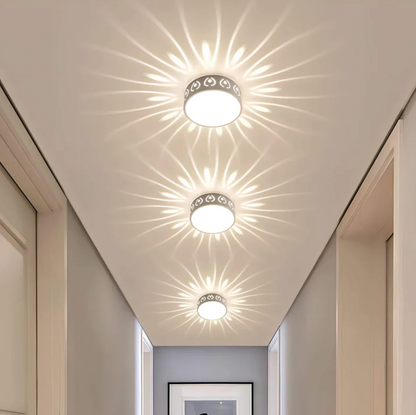 LumiEntrée - Plafonnier LED Moderne | Éclairage pour Entrée, Couloir et Balcon