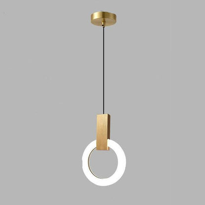 Suspension LED Nordic Ring - Lampe Moderne en Acrylique pour Salle à Manger et Salon