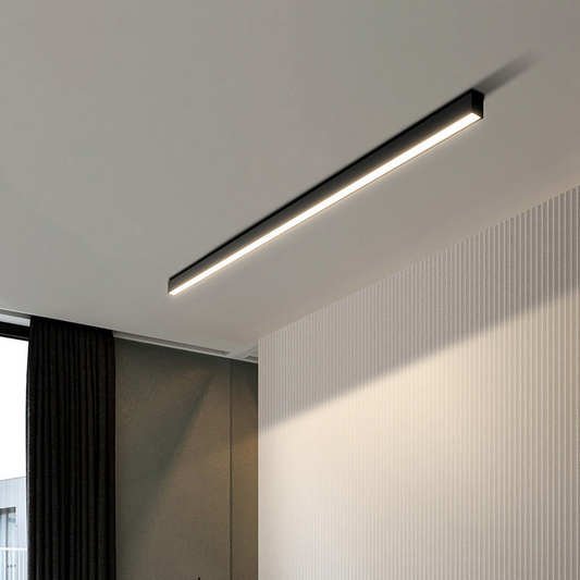 Plafonnier LED Scandinave – Éclairage Moderne en Aluminium et Acrylique pour Salon et Bureau