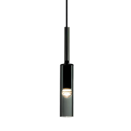Suspension Marque - Lampe Moderne en Verre et Métal avec LED Intégrée