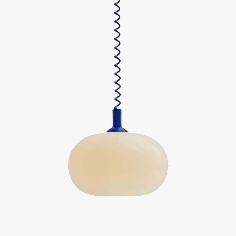 Suspension Macaron Spring - Design Coloré et Élégant, LED ou Ampoule Edison, Idéale pour Cuisine et Salon