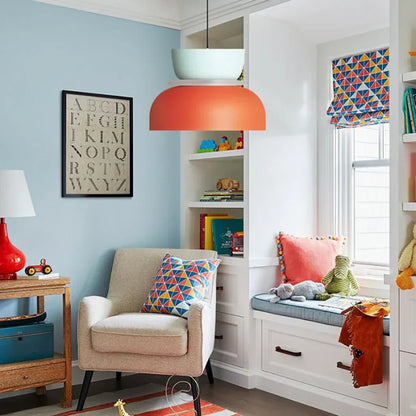 Suspension Moderne en Acrylique – Design Coloré avec Éclat Nordique