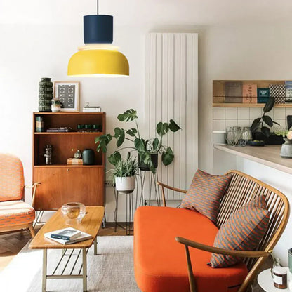 Suspension Moderne en Acrylique – Design Coloré avec Éclat Nordique