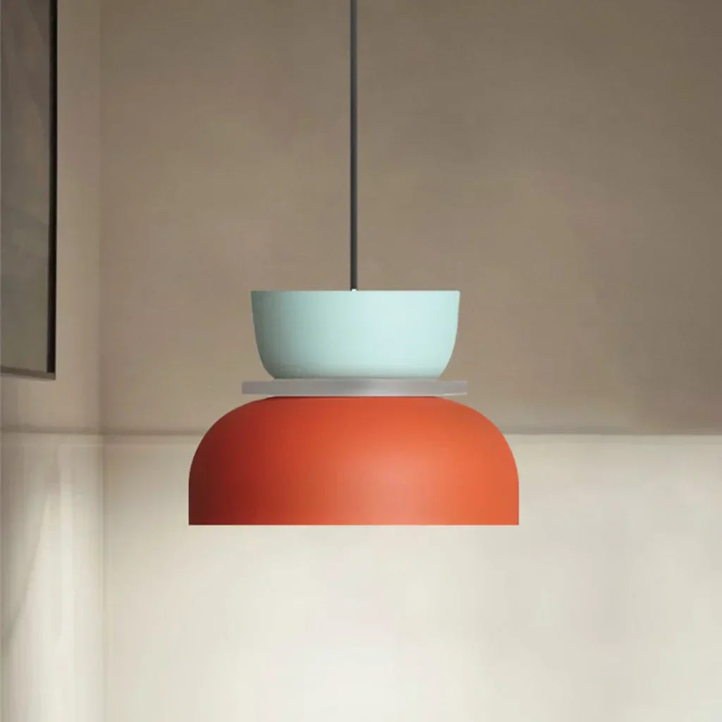 Suspension Moderne en Acrylique – Design Coloré avec Éclat Nordique