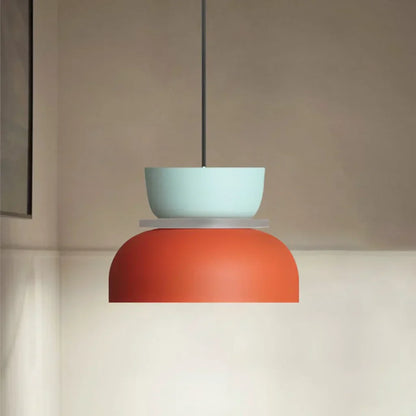 Suspension Moderne en Acrylique – Design Coloré avec Éclat Nordique