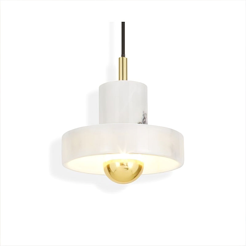 Suspension Marble Aura - Lampe Moderne en Marbre avec LED Intégrée