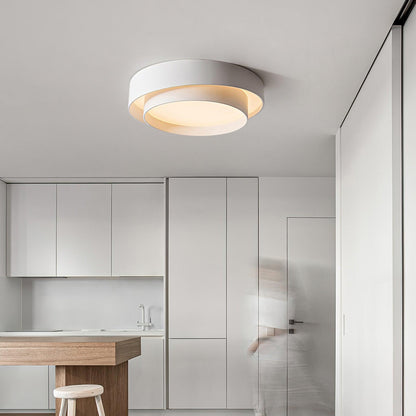 Plafonnier Moderne à LED - Design Cylindrique Élégant et Intégré