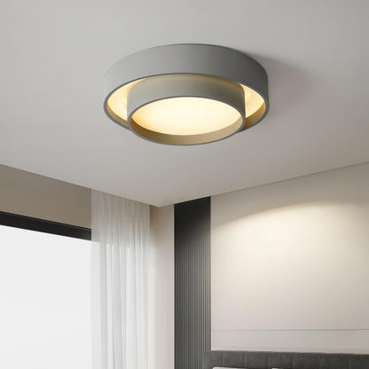 Plafonnier Moderne à LED - Design Cylindrique Élégant et Intégré