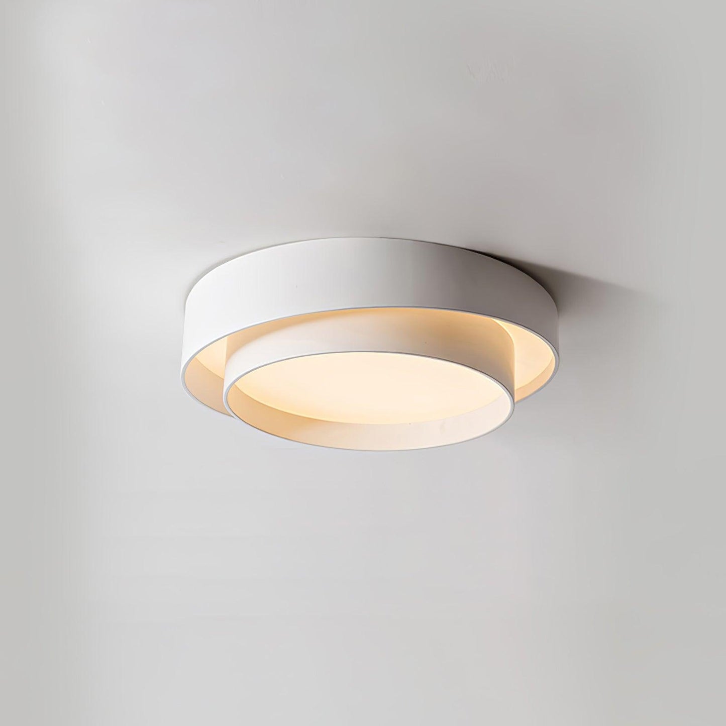 Plafonnier Moderne à LED - Design Cylindrique Élégant et Intégré