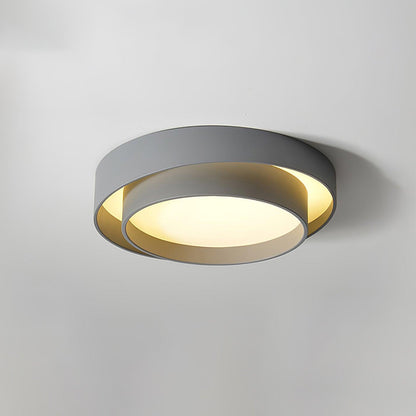 Plafonnier Moderne à LED - Design Cylindrique Élégant et Intégré