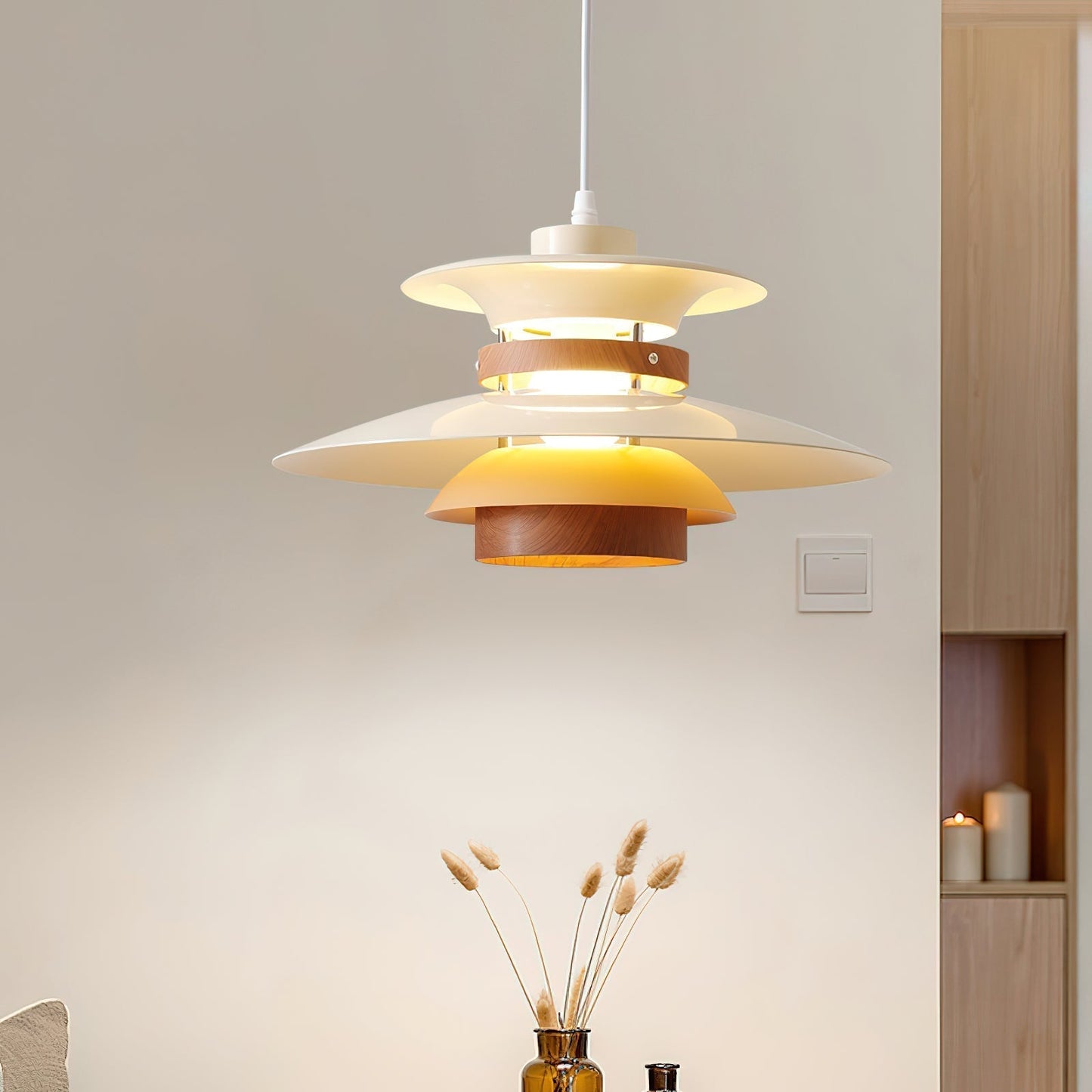 Suspension Mercero – Design Élégant avec LED, Matériaux Haut de Gamme