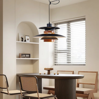 Suspension Mercero à Bras Pivotants – Design Scandinave, Lumière LED