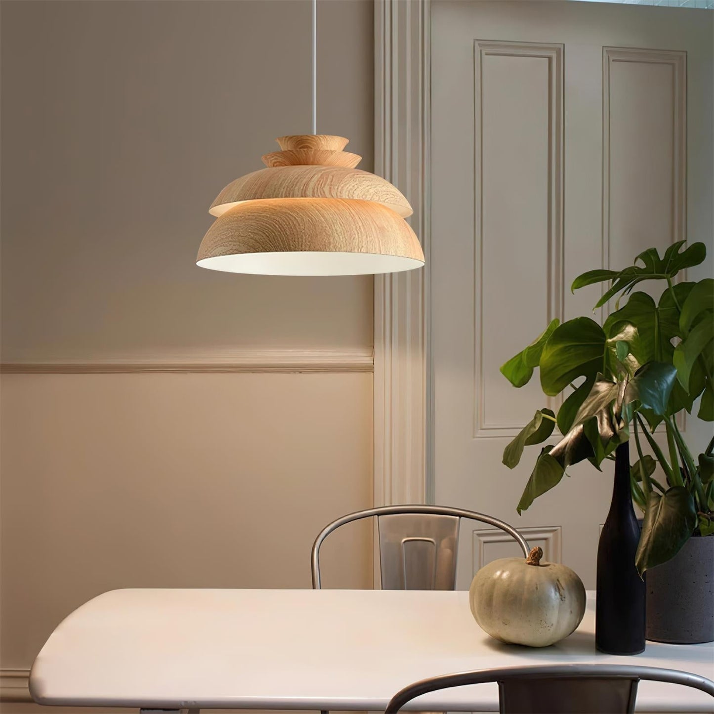 Suspension Midori en Aluminium – Lampe Naturelle et Élégante pour Votre Intérieur