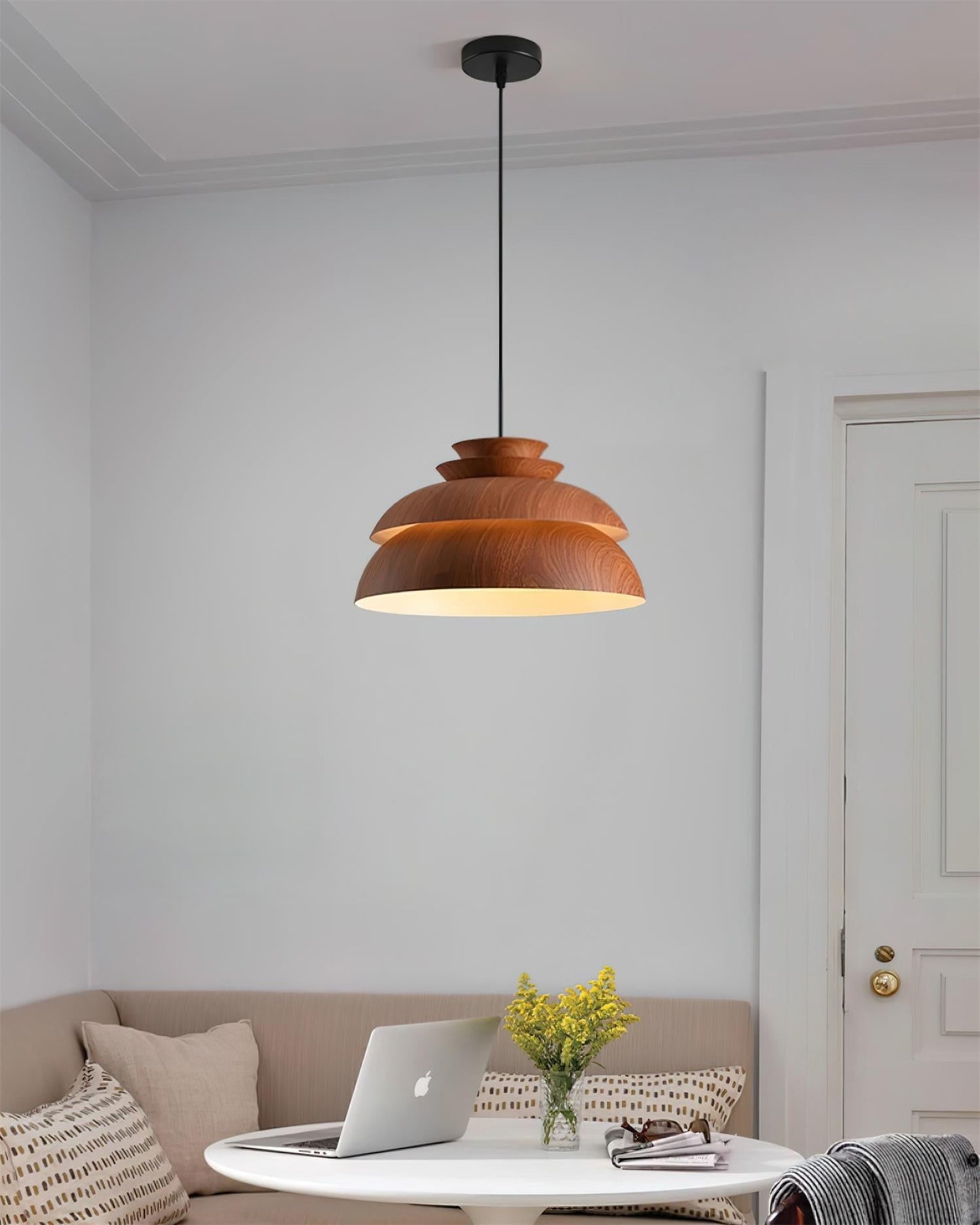 Suspension Midori en Aluminium – Lampe Naturelle et Élégante pour Votre Intérieur
