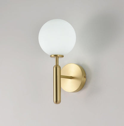 Lampe Scandiluxe LED – Design Minimaliste en Laiton et Verre pour Intérieur