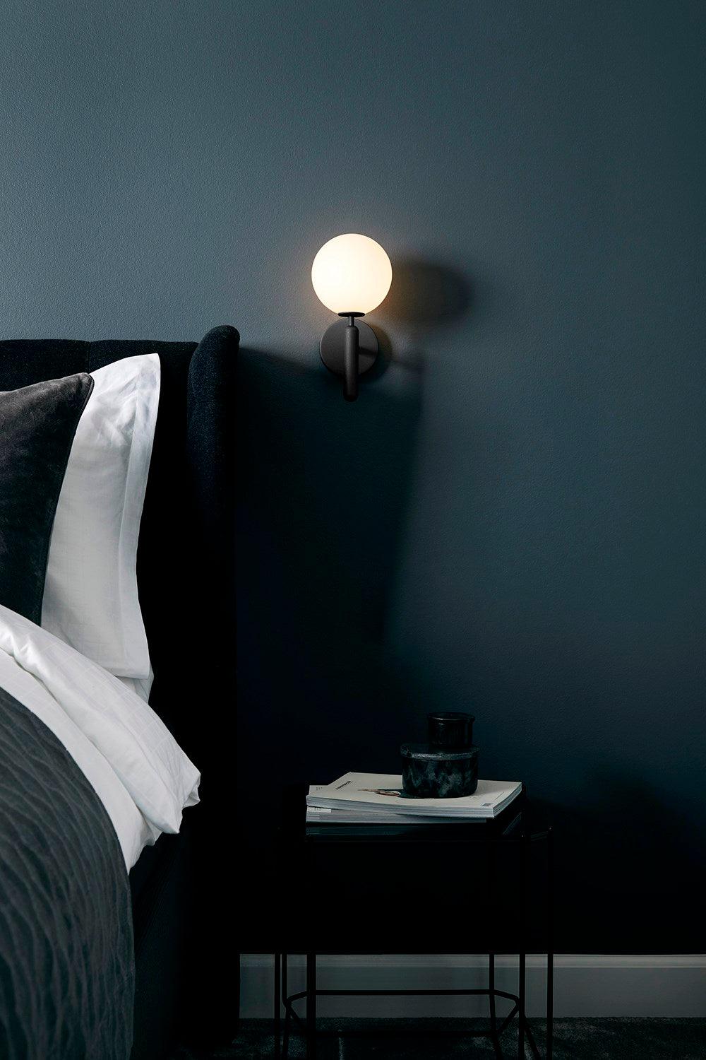 Lampe Scandiluxe LED – Design Minimaliste en Laiton et Verre pour Intérieur