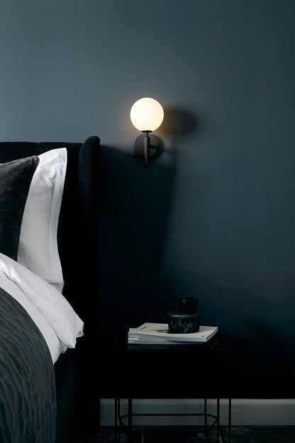 Lampe Scandiluxe LED – Design Minimaliste en Laiton et Verre pour Intérieur