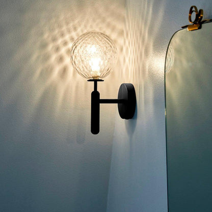 Lampe Scandiluxe LED – Design Minimaliste en Laiton et Verre pour Intérieur