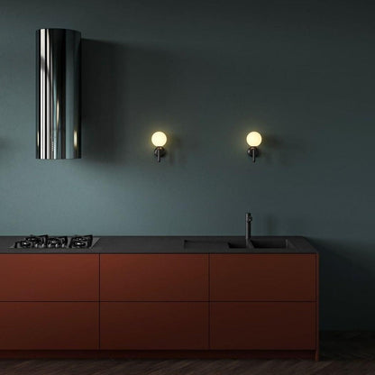 Lampe Scandiluxe LED – Design Minimaliste en Laiton et Verre pour Intérieur