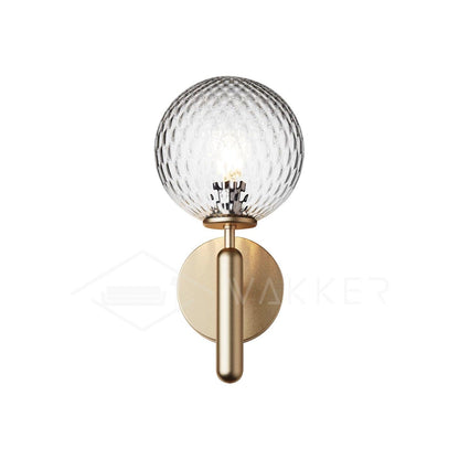 Lampe Scandiluxe LED – Design Minimaliste en Laiton et Verre pour Intérieur