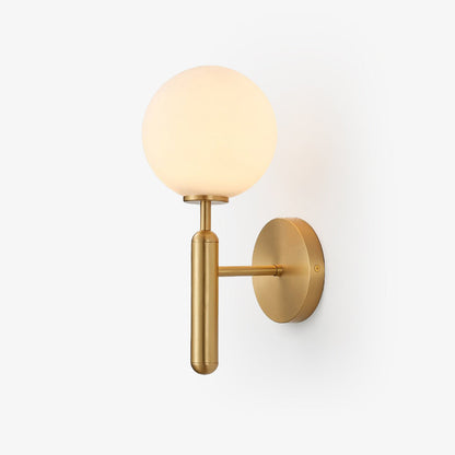 Lampe Scandiluxe LED – Design Minimaliste en Laiton et Verre pour Intérieur