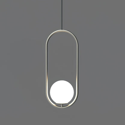 Suspension Mila en Métal et Verre – Lampe Moderne au Design Élégant