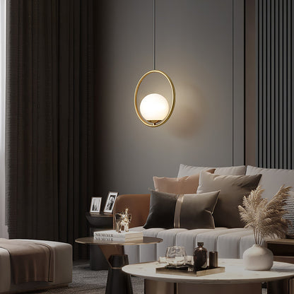 Suspension Mila en Métal et Verre – Lampe Moderne au Design Élégant