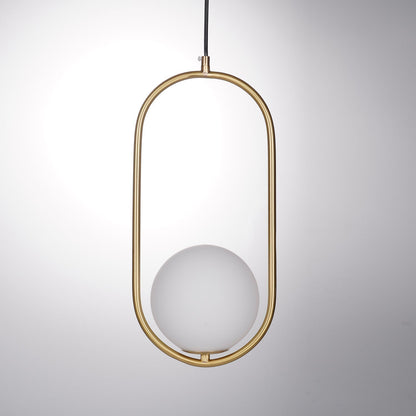 Suspension Mila en Métal et Verre – Lampe Moderne au Design Élégant