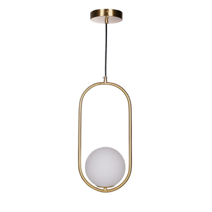 Suspension Mila en Métal et Verre – Lampe Moderne au Design Élégant