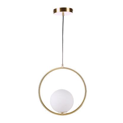 Suspension Mila en Métal et Verre – Lampe Moderne au Design Élégant