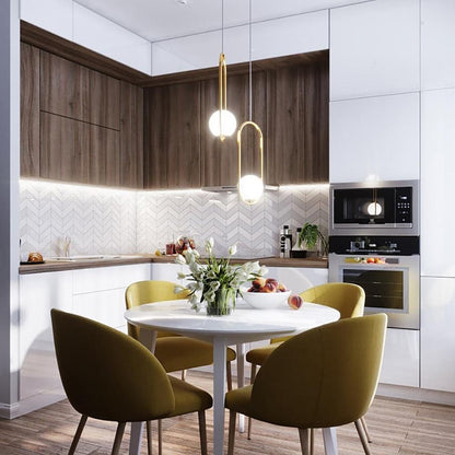 Suspension Mila en Métal et Verre – Lampe Moderne au Design Élégant