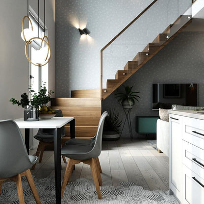 Suspension Mila en Métal et Verre – Lampe Moderne au Design Élégant