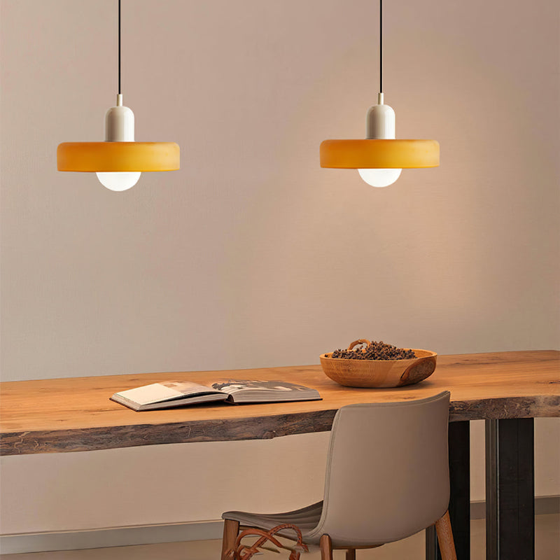 Suspension Bauhaus - Lampe Moderne en Verre, Design Élégant et Fonctionnel