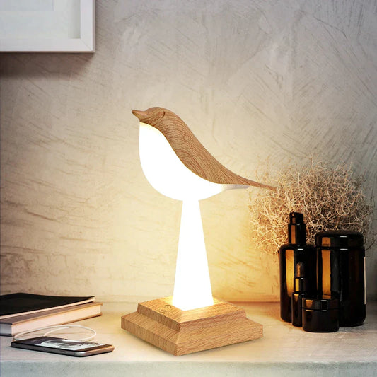 Lampe de Table Missbird-V2 Ekster Bird – Design Naturel Inspiré d'un Oiseau Élégant