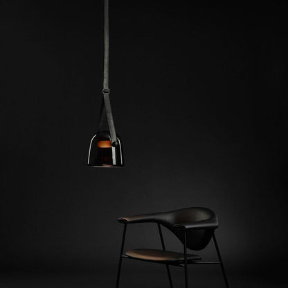 Suspension Mona Minimaliste en Métal et Verre - Éclairage LED Élégant pour Salon et Salle à Manger