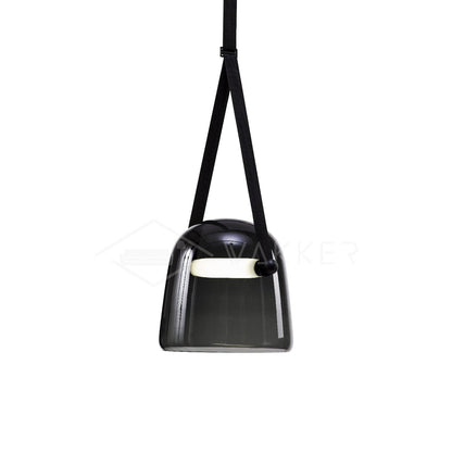 Suspension Mona Minimaliste en Métal et Verre - Éclairage LED Élégant pour Salon et Salle à Manger
