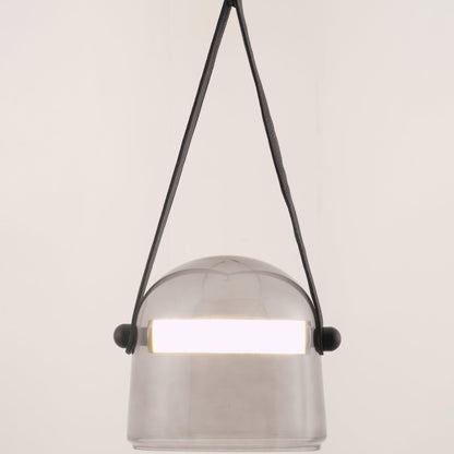 Suspension Mona Minimaliste en Métal et Verre - Éclairage LED Élégant pour Salon et Salle à Manger