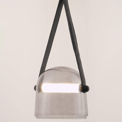 Suspension Mona Minimaliste en Métal et Verre - Éclairage LED Élégant pour Salon et Salle à Manger