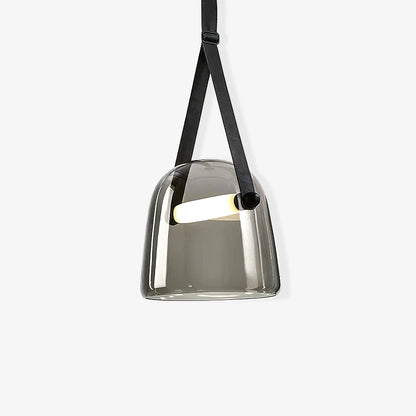 Suspension Mona Minimaliste en Métal et Verre - Éclairage LED Élégant pour Salon et Salle à Manger