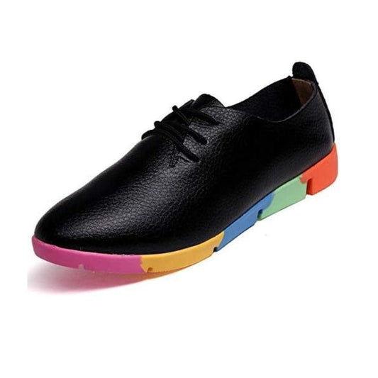Chaussures en cuir respirant