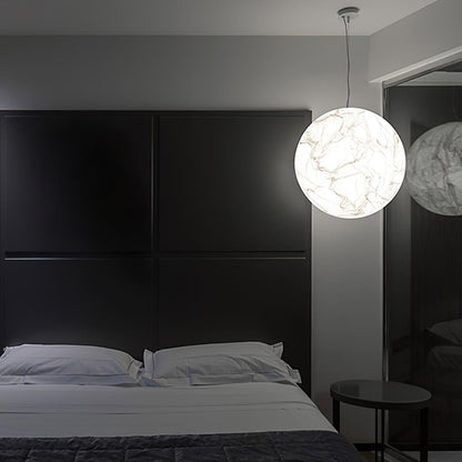 Suspension Mondseide en Soie Naturelle et Métal - Éclairage LED Élégant pour Salon et Chambre