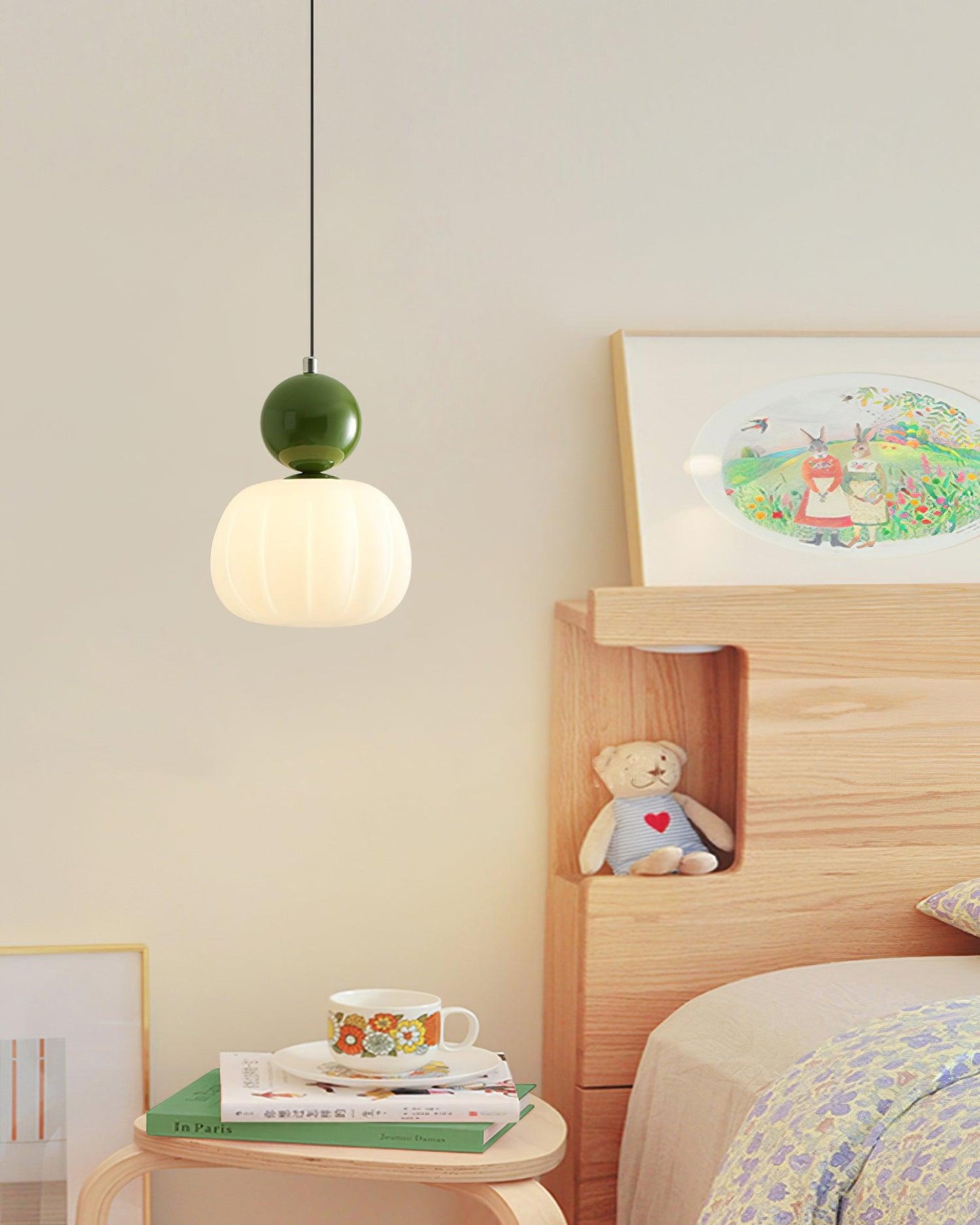 Suspension Yedra – Lampe Design Ronde en Métal et Acrylique, Éclairage Élégant pour Chambre ou Salle à Manger