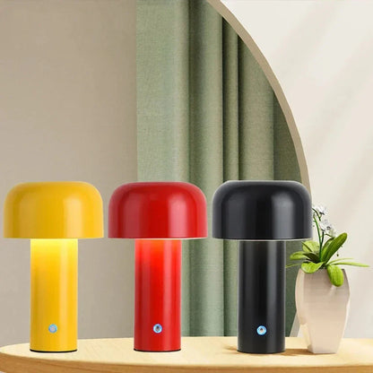 Lampe de Table MushroomGlow – Design Champignon & Éclairage Sans Fil