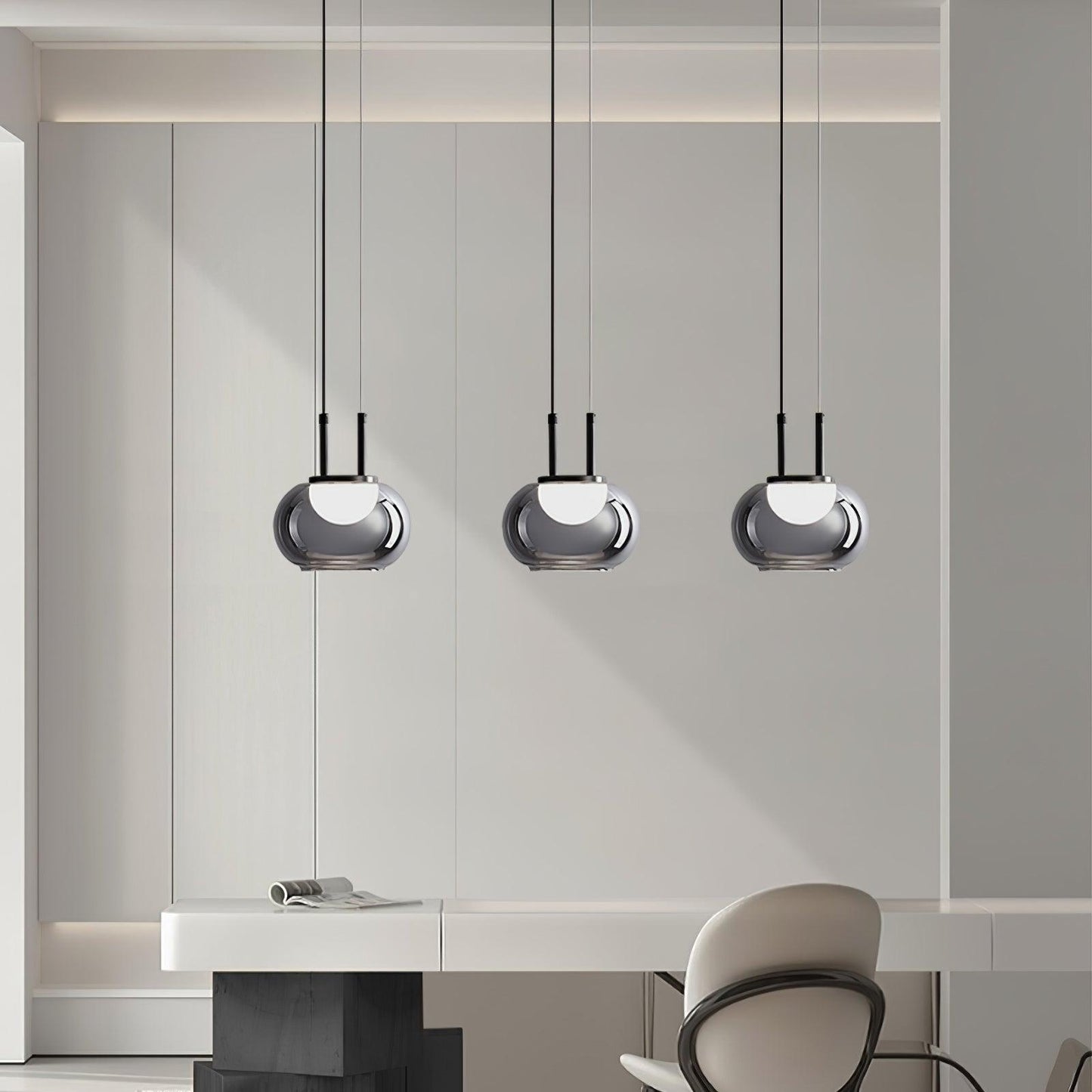 Suspension Mystique Halo LED – Design Unique avec Halo Lumineux