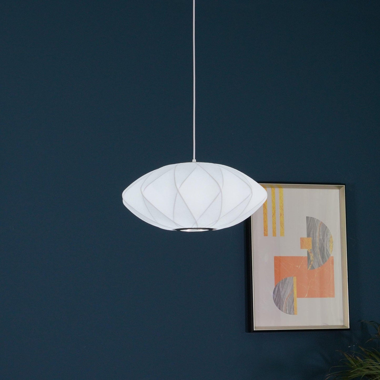 Suspension Nordic en Bois et Acier – Élégance Moderne
