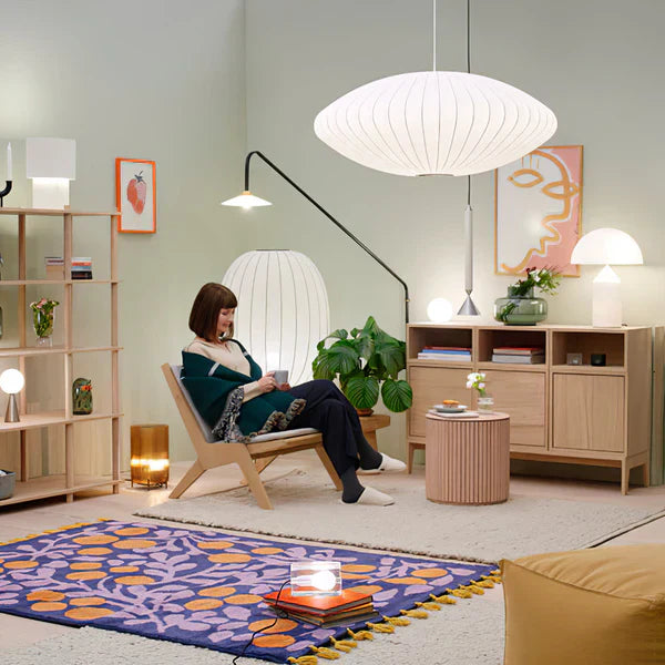 Suspension Nordic en Bois Mixtes - Design Élégant et Moderne pour Votre Intérieur